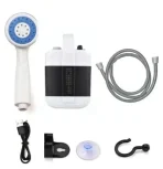 Душ портативный Portable Outdoor Shower с аккумулятором и USB зарядкой — изображение 5