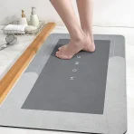 Коврик для ванной комнаты, влагостойкий Shower Room антискользящий коврик 40х60 см — изображение 3